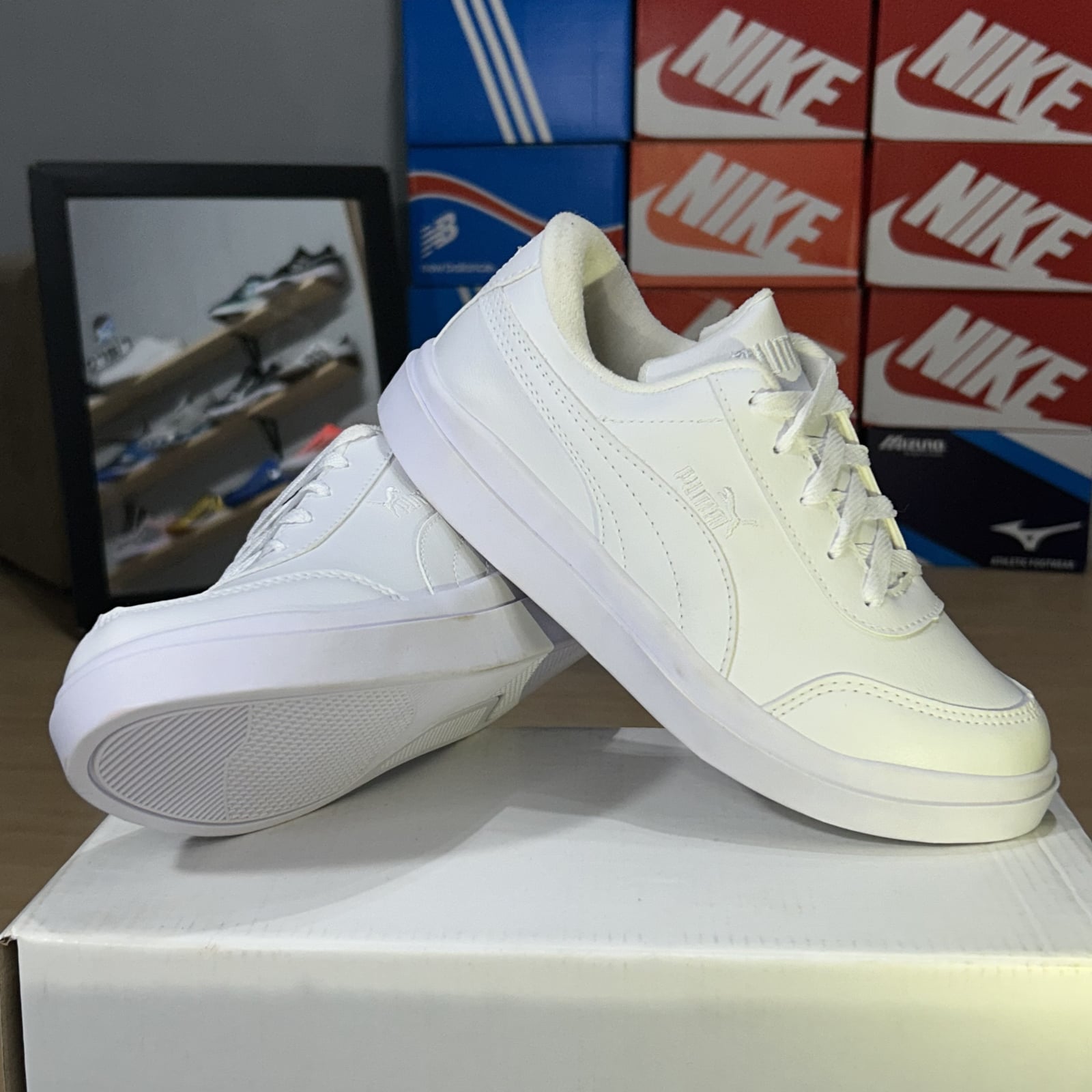 Puma Court Branco